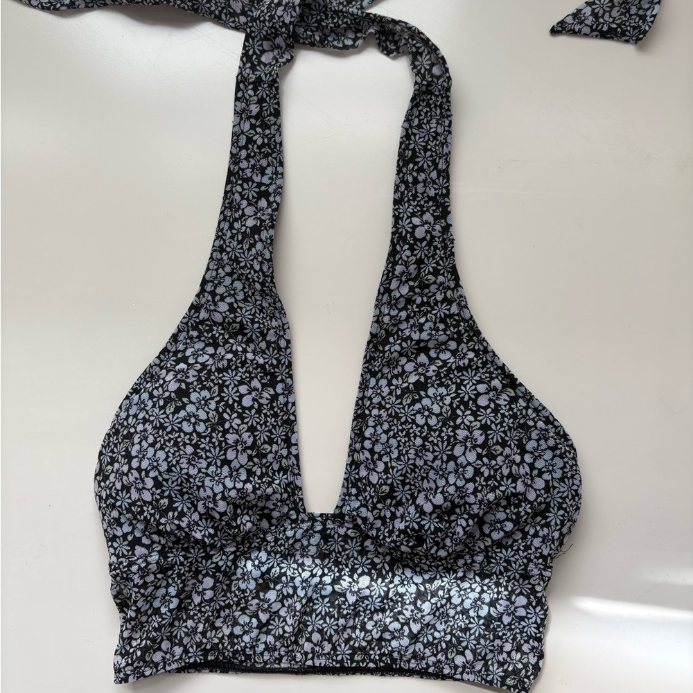 Hollister Floral Halter top